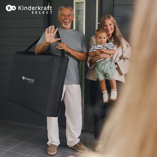 KINDERKRAFT SELECT Utazóágy Moon Dream Fekete