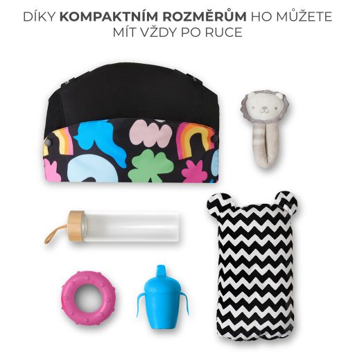 KINDERKRAFT Hordozó Huggy Boldog formák