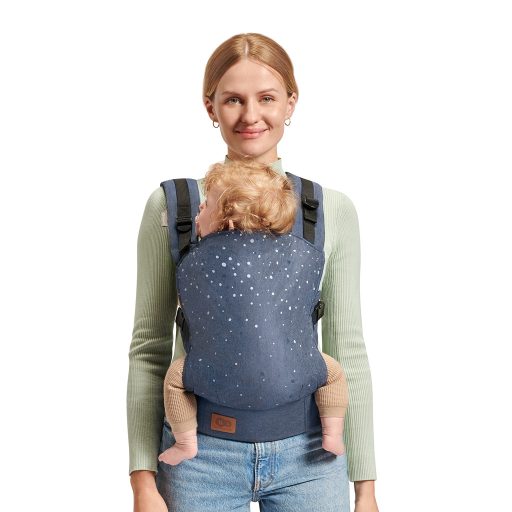KINDERKRAFT Nino Confetti Denim hordozó