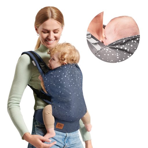 KINDERKRAFT Nino Confetti Denim hordozó