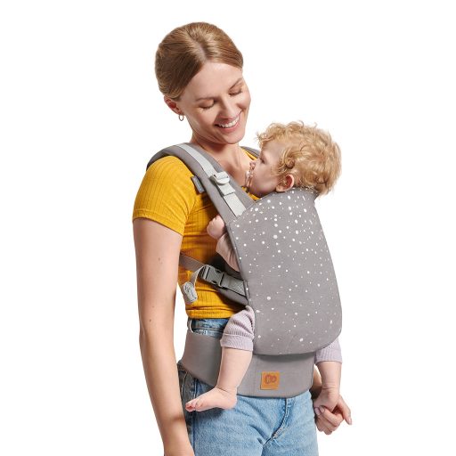 KINDERKRAFT Nino Confetti Grey hordozó
