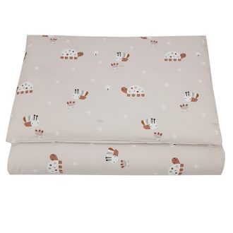   EKO Ágynemű 2 részes pamut Bees Beige mintával 40x60 cm, 90x120 cm