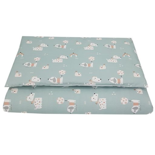 EKO Ágynemű 2 részes pamut Dogs Mint mintával 40x60 cm, 90x120 cm