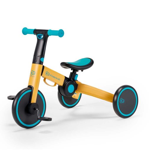 KINDERKRAFT Háromkerekű 4TRIKE primrose yellow
