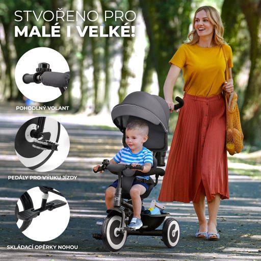 KINDERKRAFT Háromkerekű Aston Mystic Green