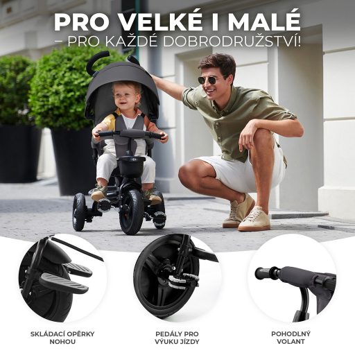 KINDERKRAFT Háromkerekű Aveo Mistic Green