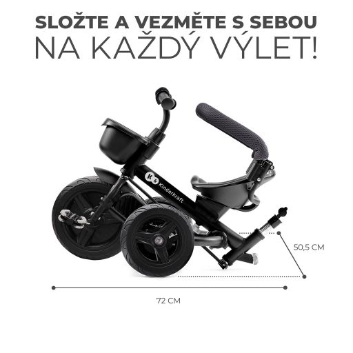 KINDERKRAFT Aveo Tricikli Malachite Grey