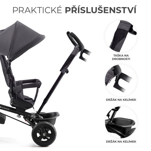 KINDERKRAFT Aveo Tricikli Malachite Grey