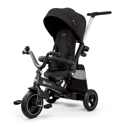 KINDERKRAFT SELECT Easytwist Black, Premium háromkerekű