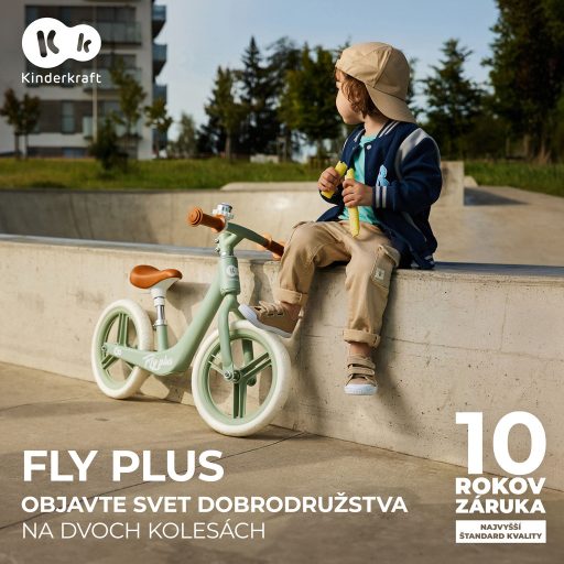 KINDERKRAFT Lökős jármű Fly Plus Baby kék