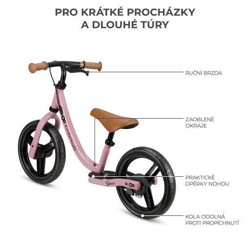 KINDERKRAFT Odrážedlo Space Deep Dark pink