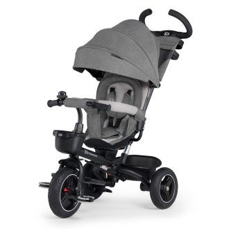 KINDERKRAFT SELECT Háromkerekű Spinstep Grey, Premium