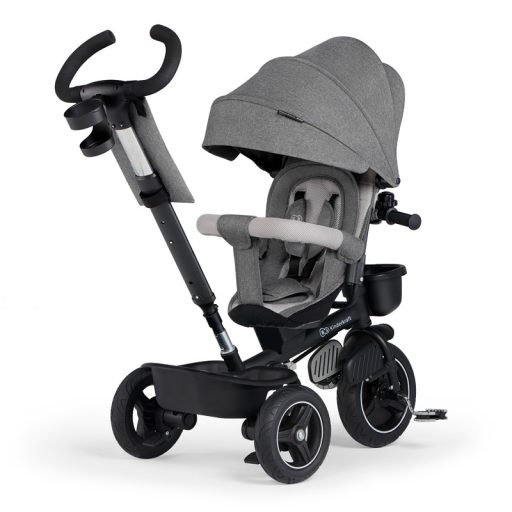 KINDERKRAFT SELECT Háromkerekű Spinstep Grey, Premium