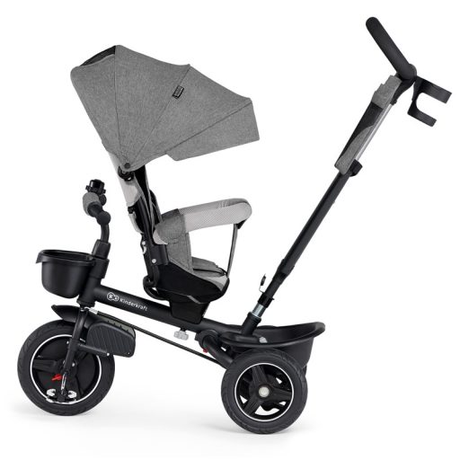 KINDERKRAFT SELECT Háromkerekű Spinstep Grey, Premium