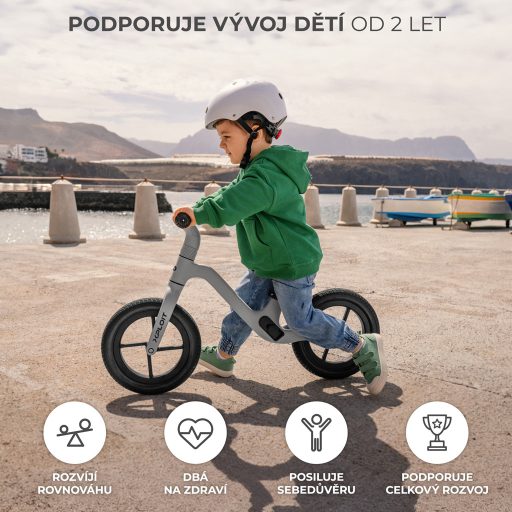 KINDERKRAFT Xploit Moonstone ezüst futóbicikli