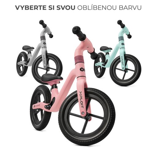 KINDERKRAFT Xploit Bubblegum rózsaszín futóbicikli