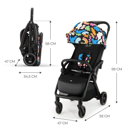 KINDERKRAFT Sport babakocsi Apino Happy shapes