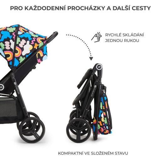 KINDERKRAFT Sport babakocsi Grande Plus Happy shapes