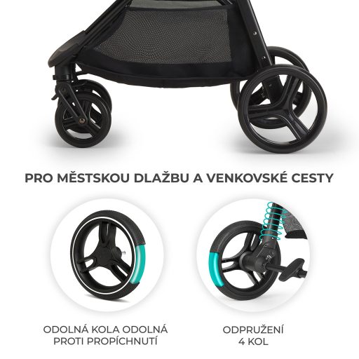KINDERKRAFT Sport babakocsi Grande Plus Happy shapes