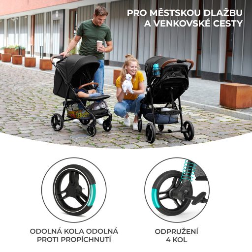 KINDERKRAFT Sport babakocsi Grande Plus Pink