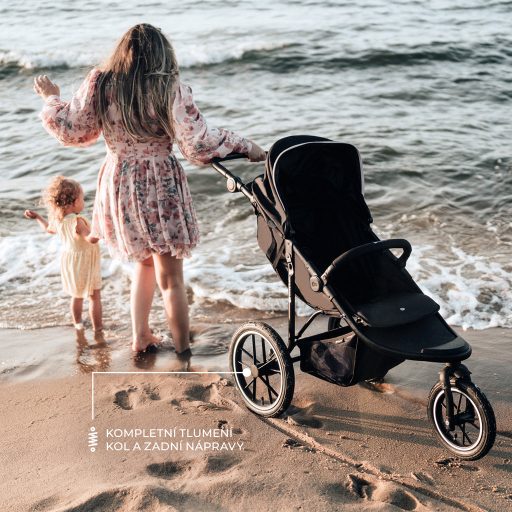 KINDERKRAFT Sport babakocsi Helsi2 Black