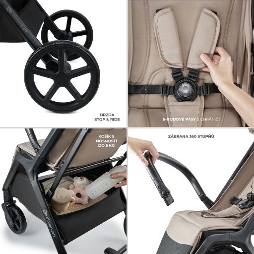 KINDERKRAFT Sport babakocsi Loom Beige