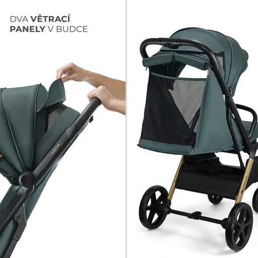 KINDERKRAFT Sport babakocsi Loom Green