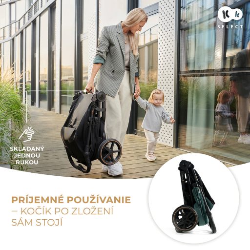 KINDERKRAFT SELECT Sport babakocsi Mitzy Jade Green