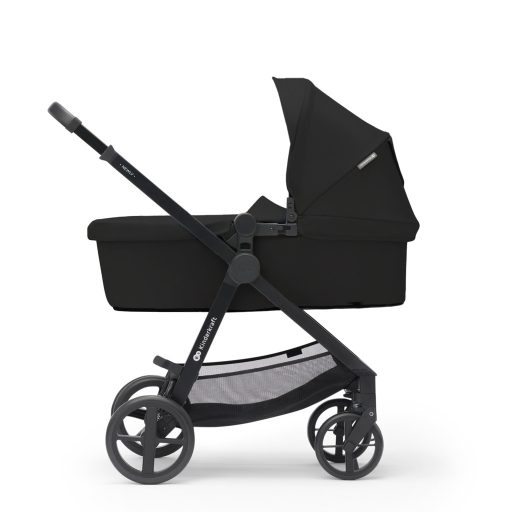 KINDERKRAFT Babakocsi kombinált 3 az 1-ben Newly Classic fekete + Mink PRO