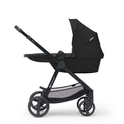KINDERKRAFT Babakocsi kombinált 3 az 1-ben Newly Classic fekete + Mink PRO