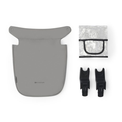 KINDERKRAFT Babakocsi kombinált 3 az 1-ben Newly Moonlight grey + Mink PRO