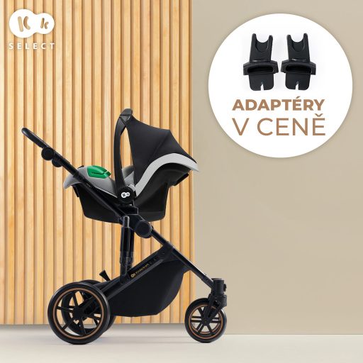 KINDERKRAFT Babakocsi kombi 2 az 1-ben Prime 2 Beige