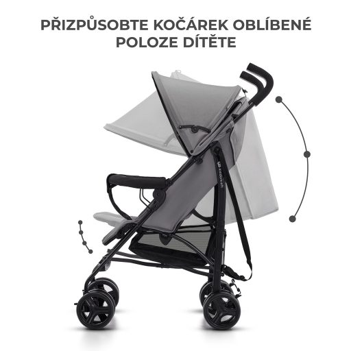 KINDERKRAFT Golf babakocsi Tik Stone grey