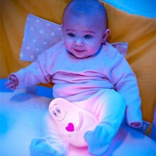 PABOBO Lumilove Barbapapa elalvás segítő fénykisérő Pink