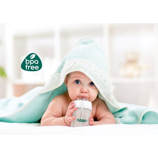 NENO Antikólikus cumisüveg 240ml, 3m+