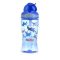 NUBY Ivópohár nem folyó összecsukható szívószállal 360 ml kék