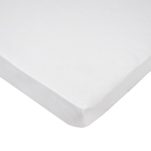 EKO Lepedő gumírozott jersey fehér 120x60 cm