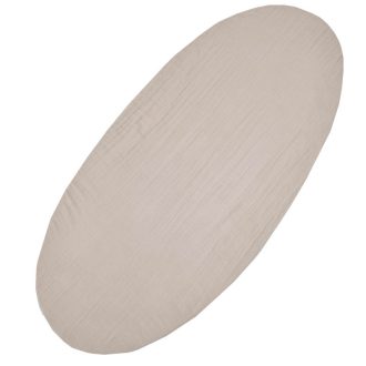 EKO Muszlin lepedő gumírozott Powder Rose 40x80 cm