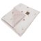 EKO Takaró pamut kétoldalas bársonyos alátéttel Beige Meadow 100x80cm