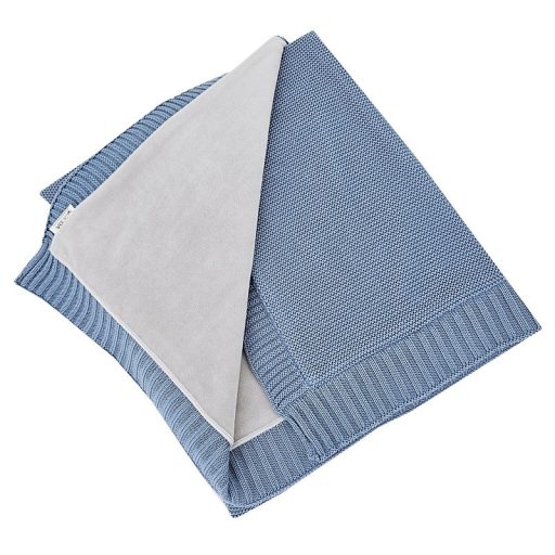 EKO Bambusz takaró szőrme béléssel Jeans 100x80 cm