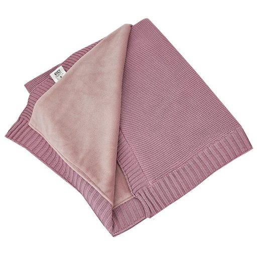 EKO Bambusz takaró szőrme béléssel Lilac 100x80 cm