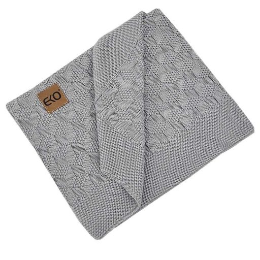 EKO Bambusz takaró Light Grey 80x100cm