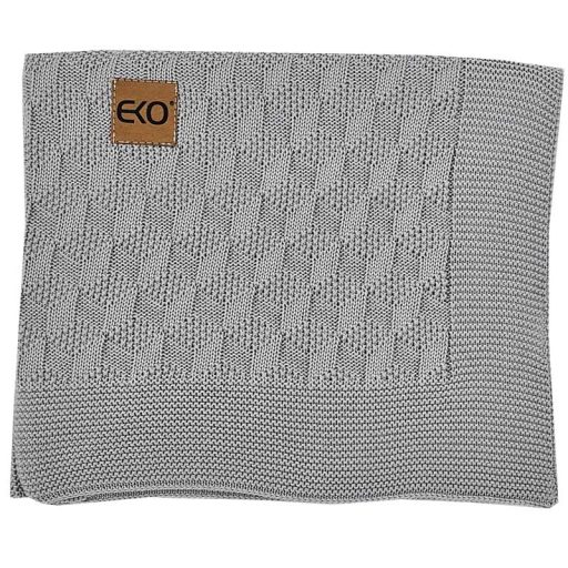EKO Bambusz takaró Light Grey 80x100cm