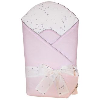   EKO Takaró pamutból mintával és kókusz belsővel Light Pink