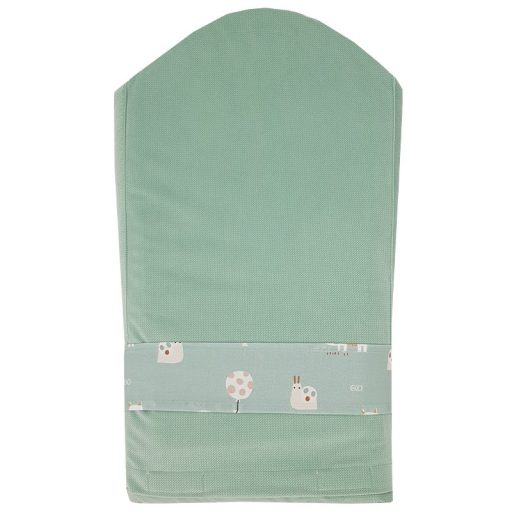 EKO Takaró pamutból kókusz kivehető betéttel VELVET Dogs Mint 75x75 cm
