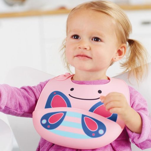 SKIP HOP Zoo Szilikon Előke Pillangó 6h+
