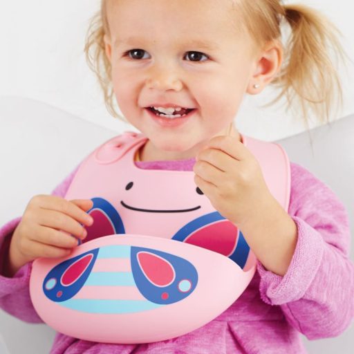 SKIP HOP Zoo Szilikon Előke Pillangó 6h+