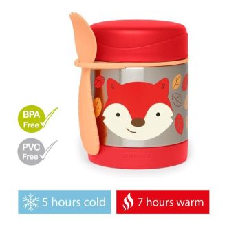   SKIP HOP Zoo Ételtermosz kanál/villával Róka 325 ml, 3év+