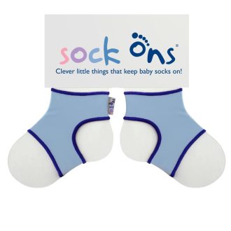 KIKKO SOCK ONS Zoknitartó Classic, kék (6-12h)
