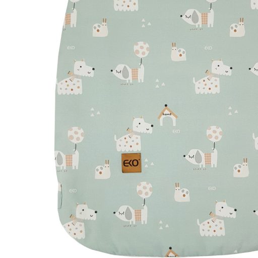EKO Pamut alvózsák KÖZEPES Kutyák Menta 50x75 cm 2,5 TOG